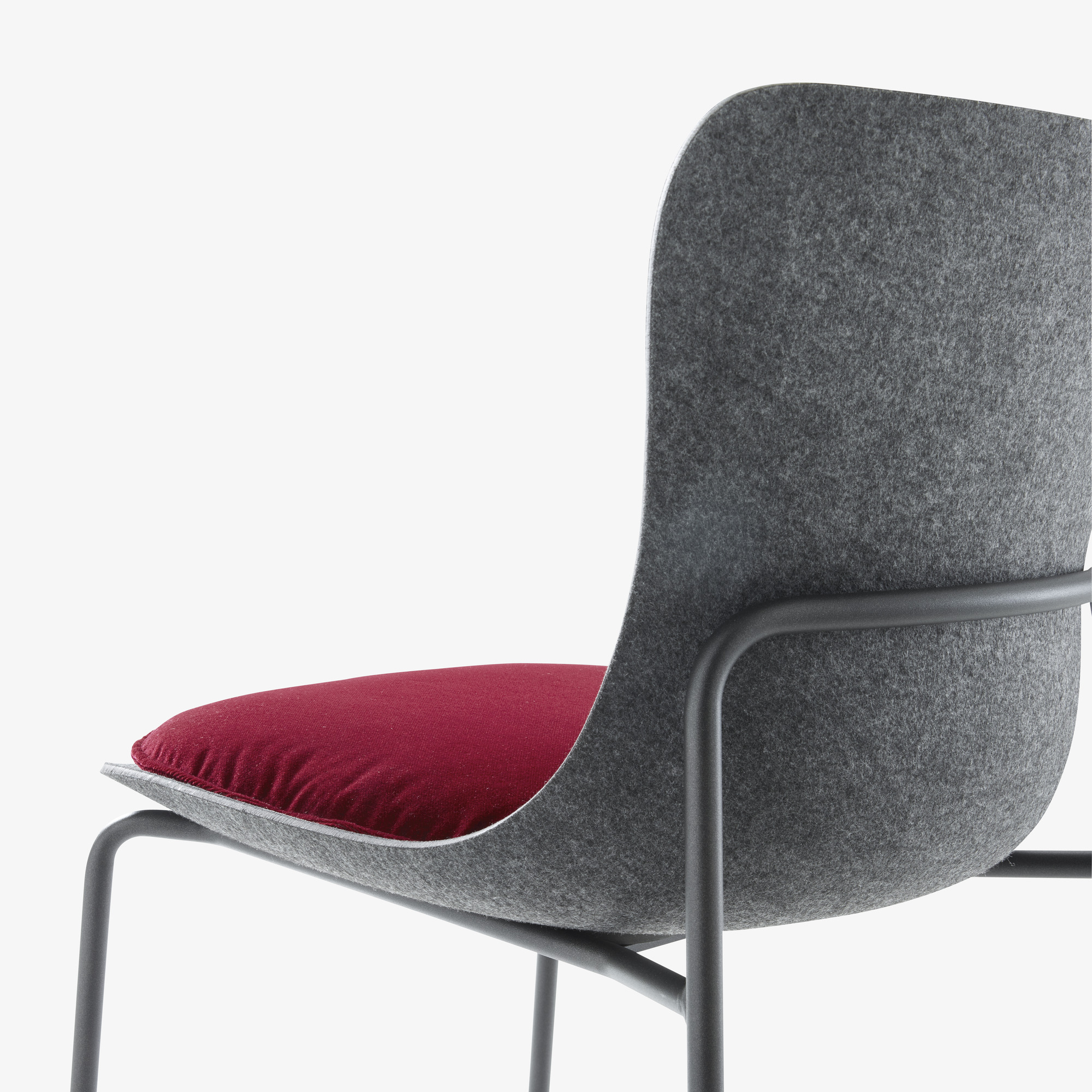 ETTORIANO, Chaise Chaise en feutre By Ligne Roset