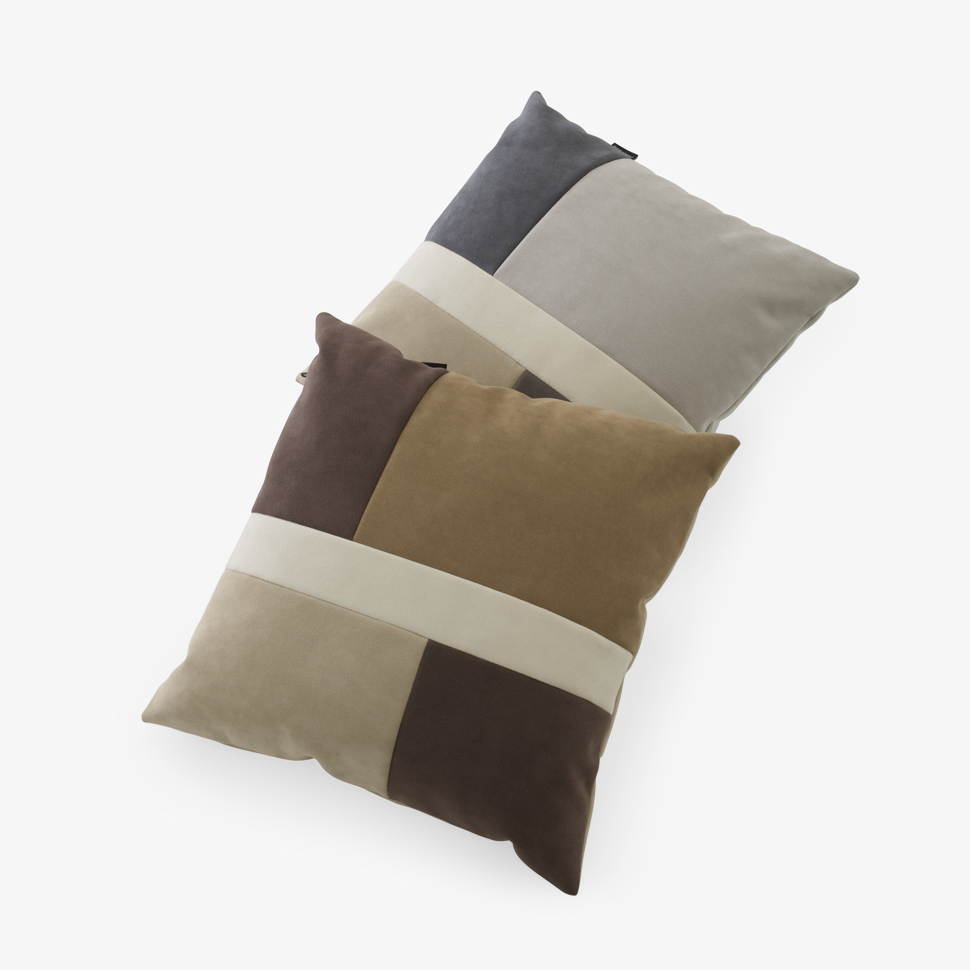 Coussin plat rectang taupe 85cm